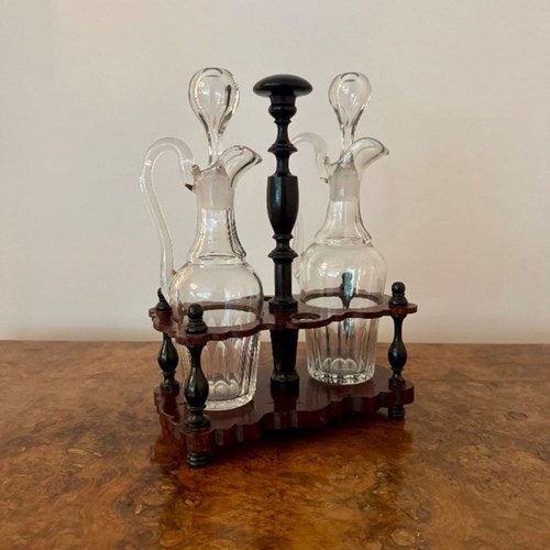 Lovely Quality Georgian Cruet Set