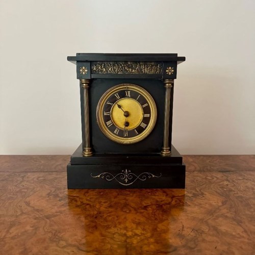 Fine Quality Antique Victorian Mantle Clock 