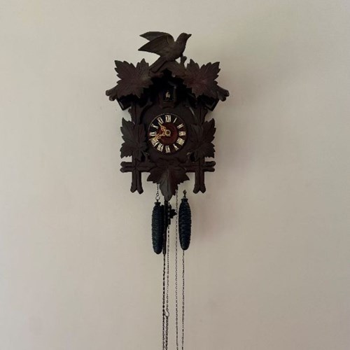 Quality Antique Black Forest Cuckoo Clock 