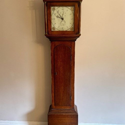 Fine Quality Antique George III Mahogany Long Case Clock