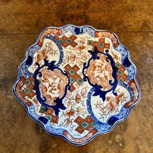 Wonderful Quality Antique Japanese Imari Dish 