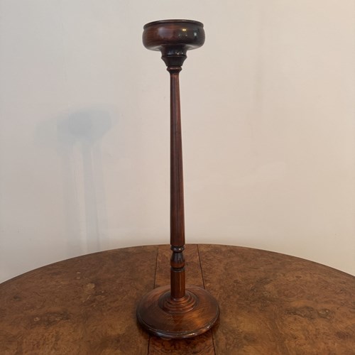 Antique Mahogany Smokers Stand 