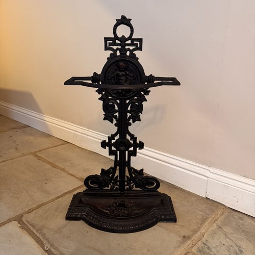 Fantastic Quality Antique Victorian Cast Iron Umbrella Stand