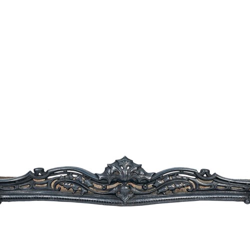 Fantastic Antique Georgian Cast Iron Fire Fender