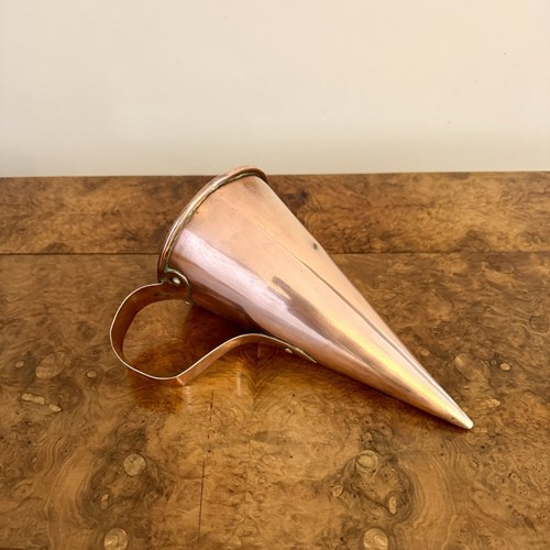 Fine Quality Antique George III Copper Measure