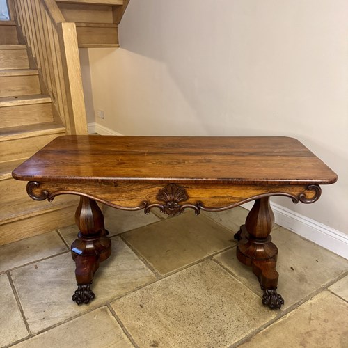 Fine Quality Antique Regency Rosewood Centre Table 