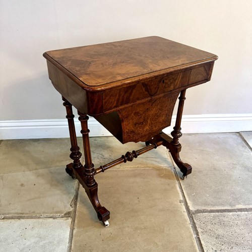 Fantastic Quality Antique Victorian Work Table 