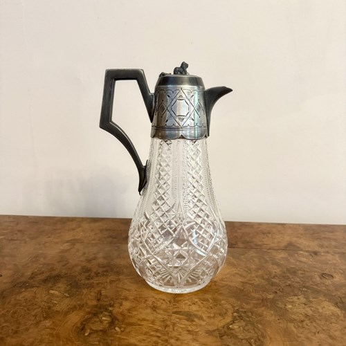 Quality Antique Edwardian Claret Jug 