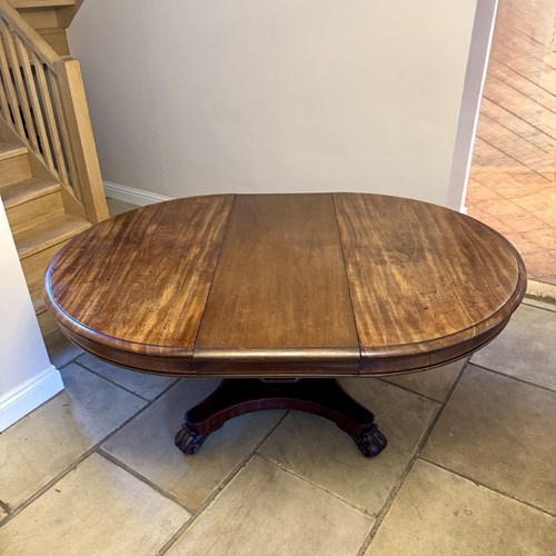 Fine Quality Antique Victorian Mahogany Extendable Dining Table 