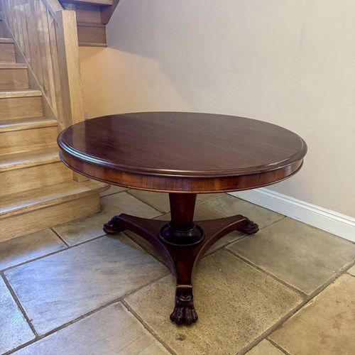 Fantastic Quality Antique Victorian Mahogany Tilt Top Dining Table 