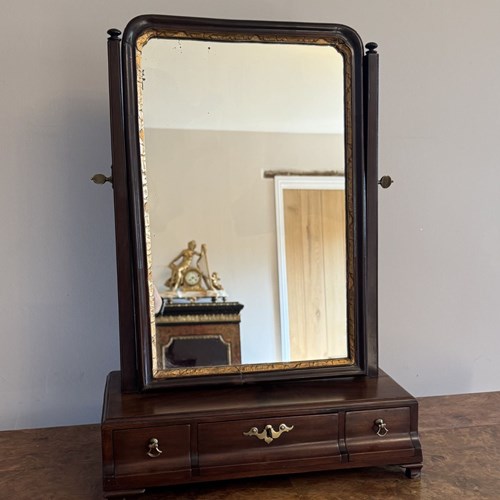Fine Quality Antique George III Dressing Table Mirror 