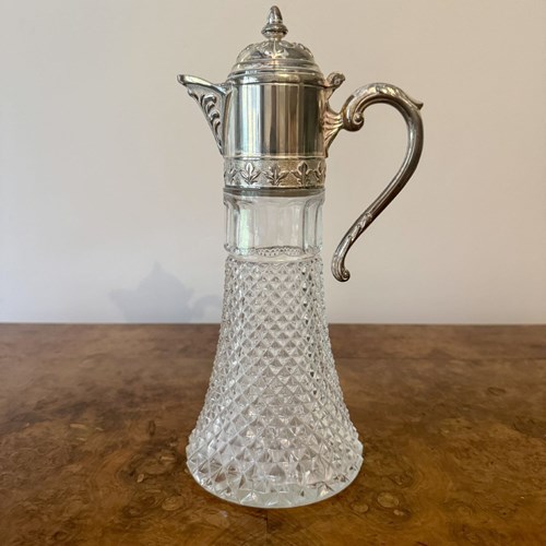 Lovely Quality Antique Edwardian Claret Jug 