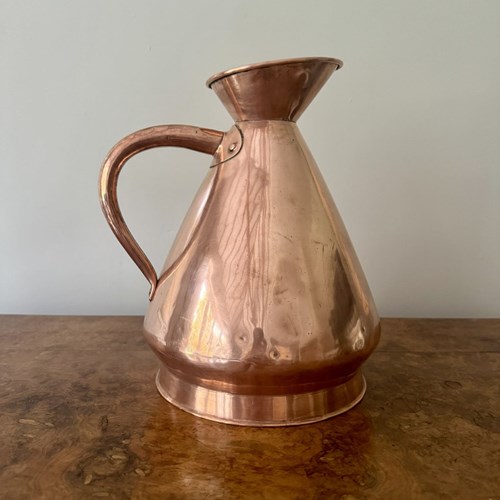 Superb Quality Antique Victorian Copper One Gallon Harvest Jug