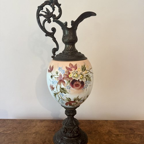 Unusual Large Antique Victorian Ewer 
