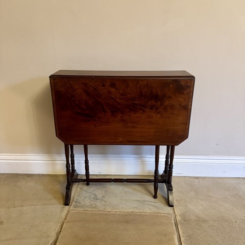 Quality Antique Edwardian Mahogany Sutherland Table 