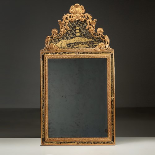 Louis XIV Chinoiserie Mirror, C.1700