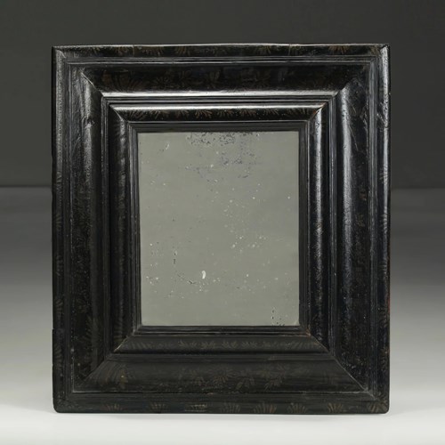 Ebonised Mirror, XVII Century 