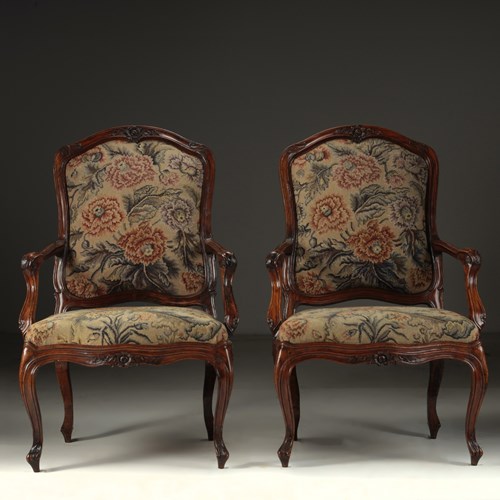 Genoese Armchairs, XVIII Century