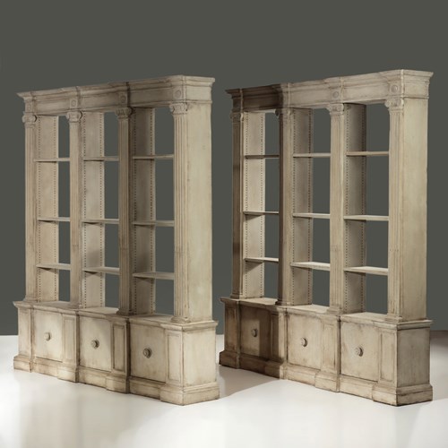 Neo Classical Bookcases, XX Century