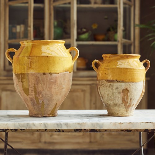 Pair Of Confit Pots