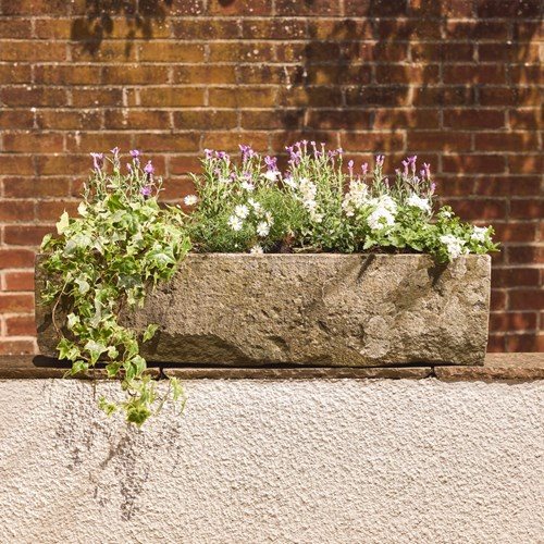 Hand Carved Stone Trough