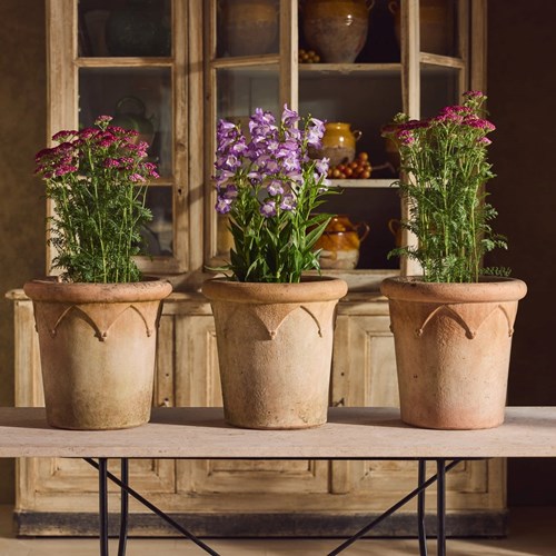 Trio Of Italian Planters