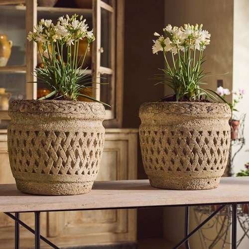 Pair Of Cotswold Pots