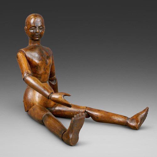 A Late 19Th Century Artists Lay Figure