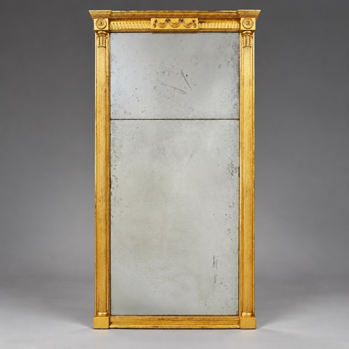 A Fine George III Gilt-Wood Pier Mirror