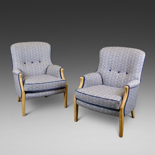 A Pair Of 1950'S/60'S Arm Chairs