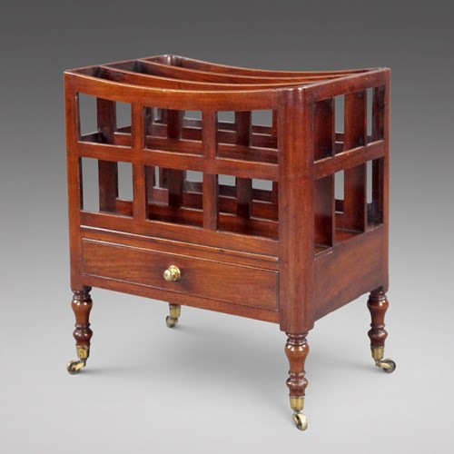 A Georgian Canterbury In Cuban Mahogany