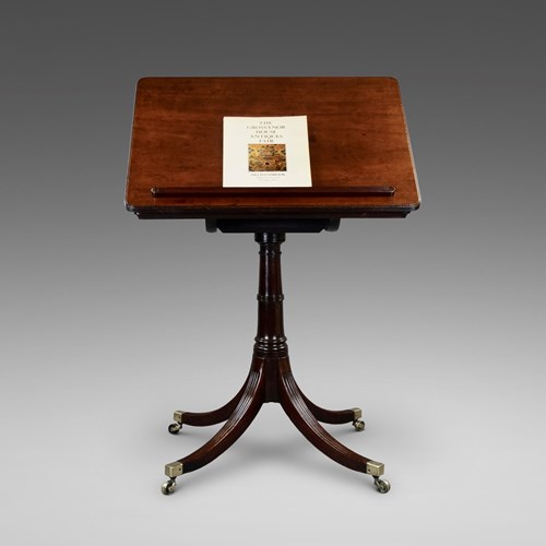 George III, Cuban Mahogany Reading Table