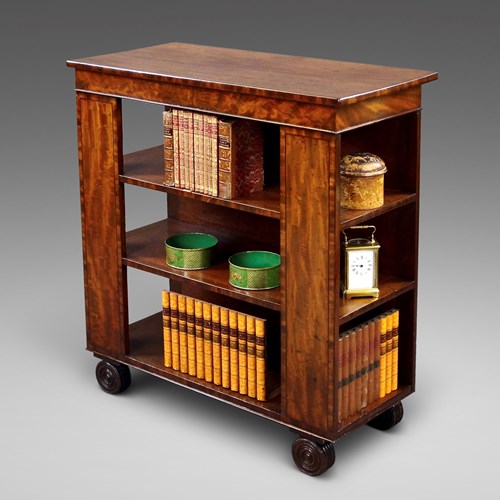 A Lovely Regency Dwarf Bookcase