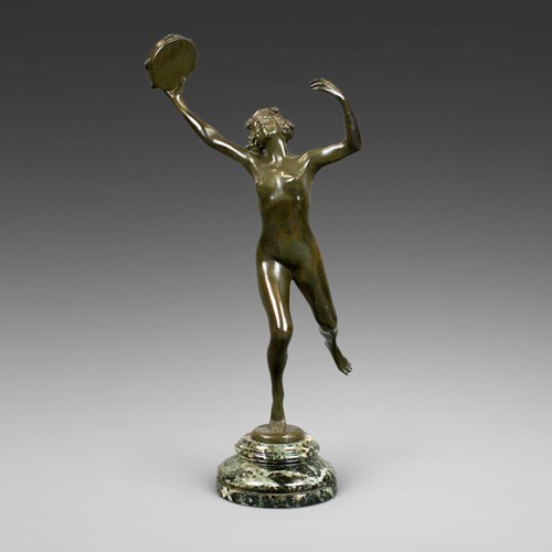 A Patinated Bronze By Eugène Désiré Piron (French, 1875-1928)