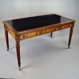 A Superb Regency Rosewood Writing T...