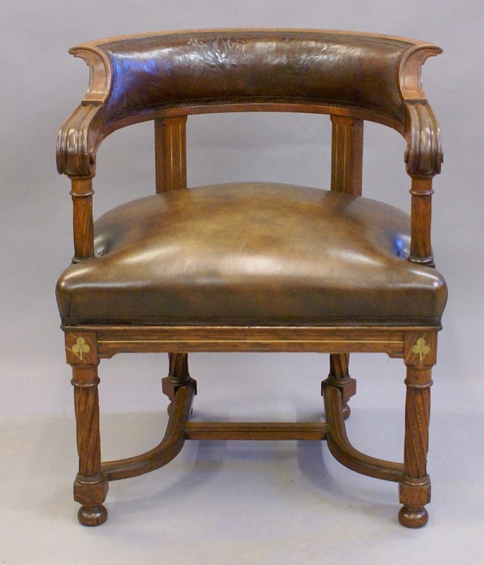 A rare bold 19th century brass inlaid arm chair-w-j-gravener-antiques-dsc03843-main-637062162626812081.jpg