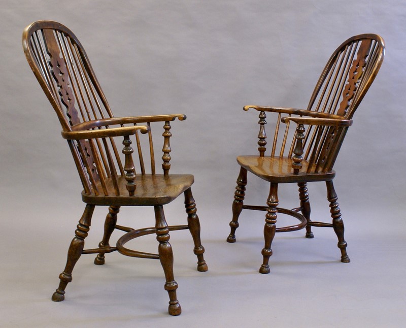 A matched pair of yew wood arm chairs-w-j-gravener-antiques-dsc03932-main-637062131910096297.jpg