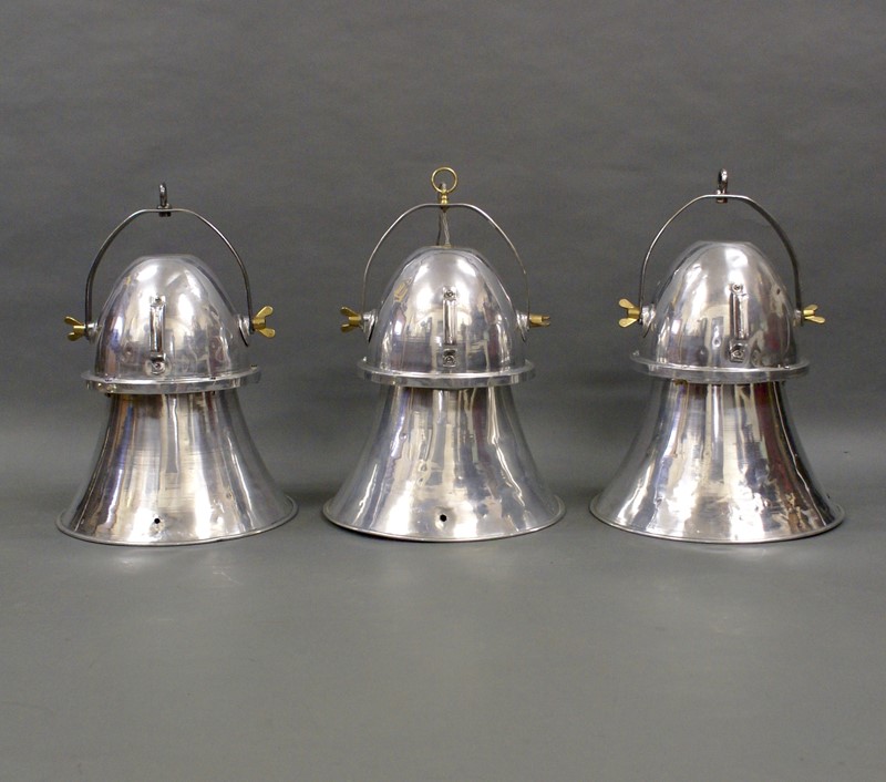 3 large polished aluminum pendant Lights-w-j-gravener-antiques-dsc07225-main-637551981740576520.jpg
