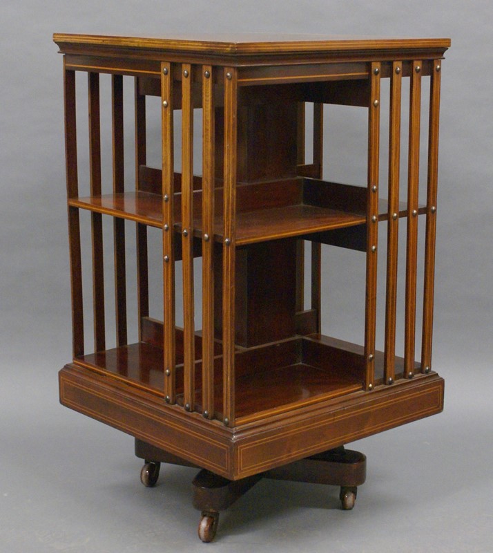 A mahogany iron base revolving Bookcase-w-j-gravener-antiques-dsc08277-main-637720795530302679.jpg