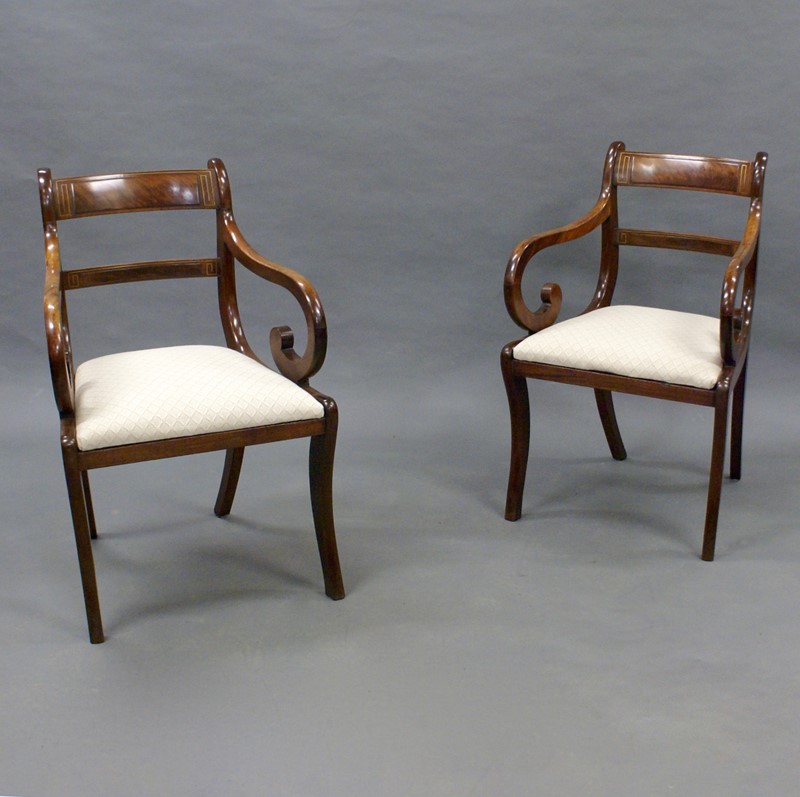 A pair of Regency mahogany brass inlaid arm chairs-w-j-gravener-antiques-dsc08605-main-637784586536330694.jpg