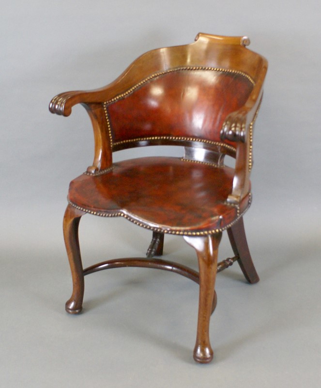 A walnut and leather arm chair-w-j-gravener-antiques-dsc09165-main-637846009356945880.jpg