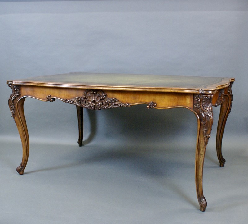 A large 19thC French walnut writing table-w-j-gravener-antiques-dsc09266-main-637869279078305128.jpg