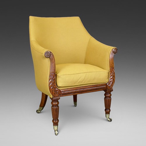 A Fine Regency Rosewood Arm Chair
