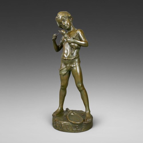 A Charming Bronze Figure By Antoine Bofill (1875-1925)