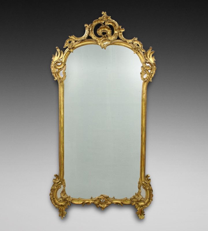 A very large 19thC gilt frame wall mirror-w-j-gravener-antiques-p-2-main-637294483167118323.jpeg