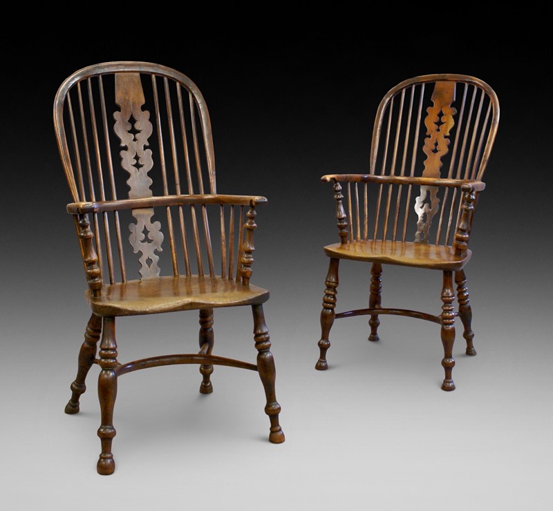 A matched pair of yew wood arm chairs-w-j-gravener-antiques-p-3-main-637059665739324351.jpeg