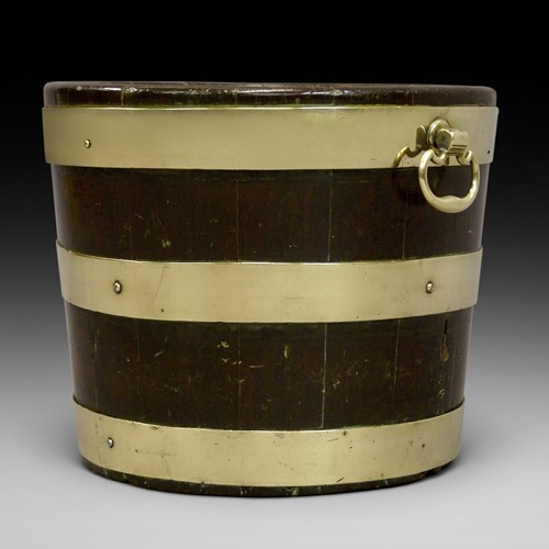 A George III mahogany bucket