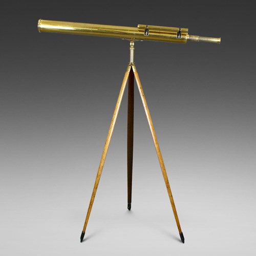  A 19Th Century Telescope By James Lucking & Co.