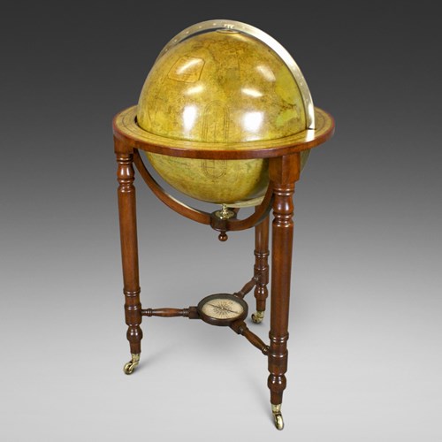 An 18" Library Globe By Malby's