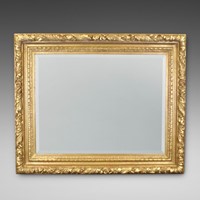 A very large gilt frame wall Mirror